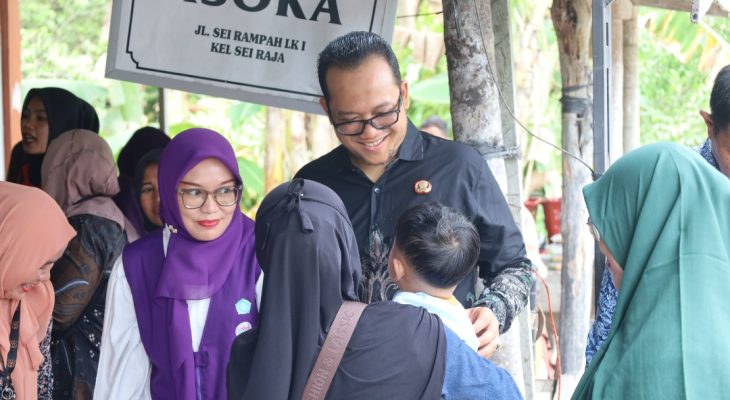 Wakil Wali Kota Tanjungbalai Tinjau Program Makanan Bergizi Gratis di Posyandu, Pastikan Tepat Sasaran