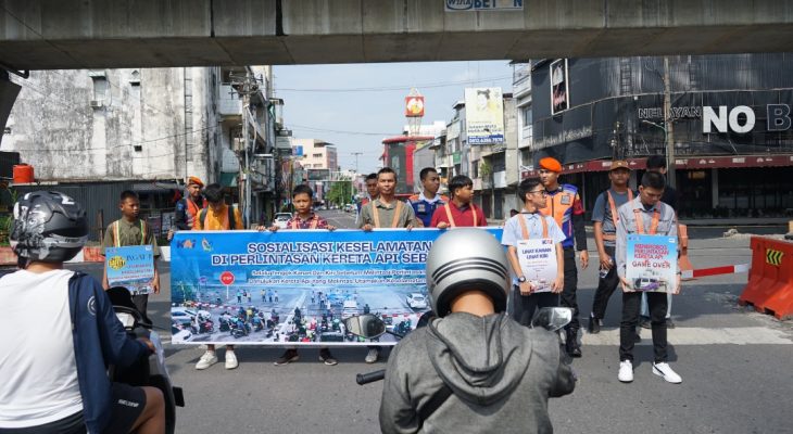 KAI Sumut Layani 23.350 Penumpang Selama Libur Paskah, Intensifkan Sosialisasi Keselamatan
