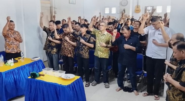 Ibadah Jumat Agung di Rutan Labuhan Deli Berlangsung Khidmat, Perkuat Pembinaan Rohani Warga Binaan