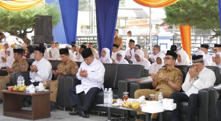 Bank Sumut Fasilitasi Manasik Haji Akbar, 40 Jamaah Tanjungbalai Diberangkatkan ke Medan