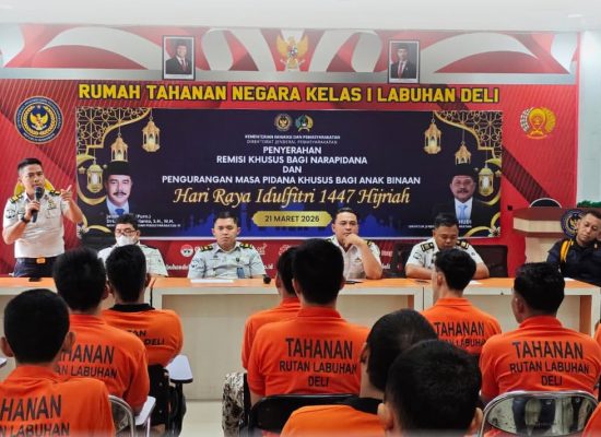 Rutan Labuhan Deli Gelar Sidang TPP, Evaluasi Pembinaan dan Usulan Integrasi Warga Binaan