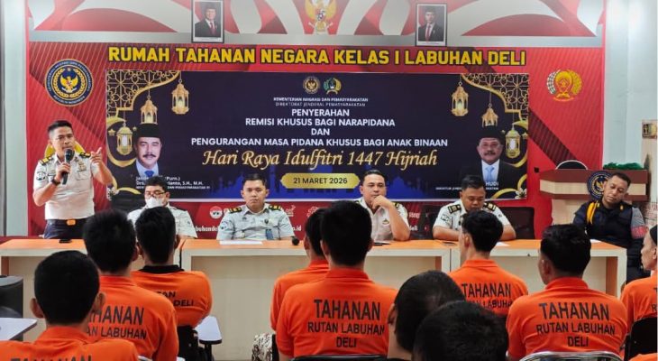 Rutan Labuhan Deli Gelar Sidang TPP, Evaluasi Pembinaan dan Usulan Integrasi Warga Binaan