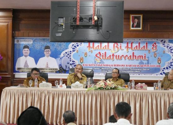 Pemko Tanjungbalai Ajak Pers dan LSM Dukung Visi “EMAS” untuk Pembangunan Kota