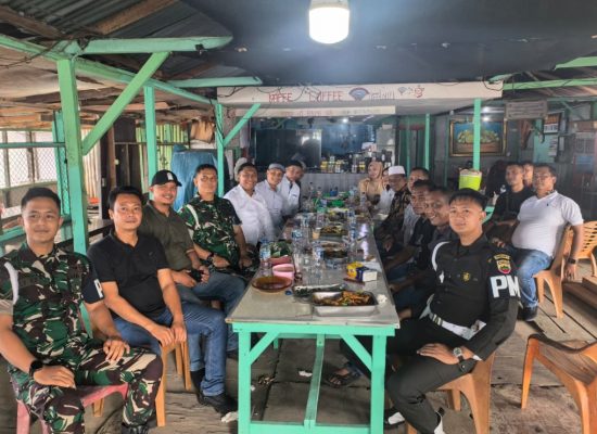 Dansub Denpom I/5-1 Belawan Jalin Silaturahmi dengan KBB, Perkuat Sinergi Keamanan Wilayah