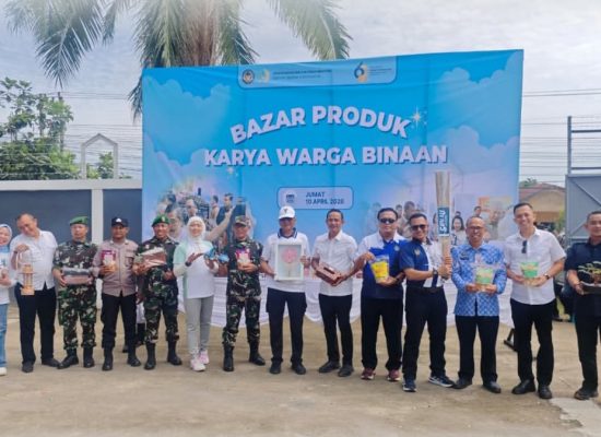 Rutan Labuhan Deli Ramaikan Bazar HBP ke-62, Tampilkan Produk Unggulan Warga Binaan