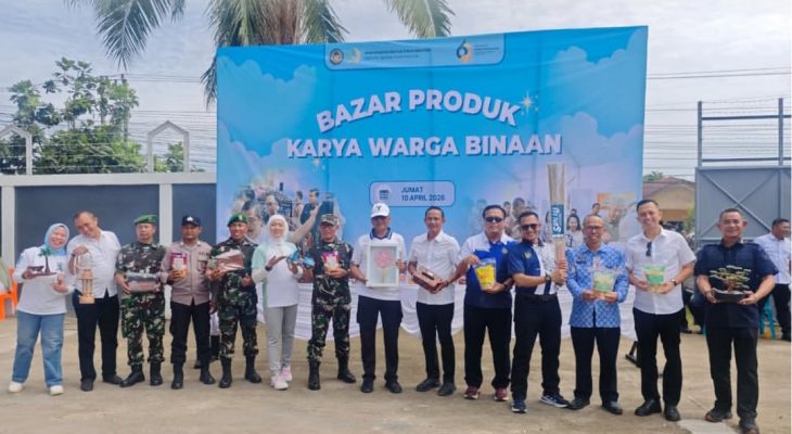 Rutan Labuhan Deli Ramaikan Bazar HBP ke-62, Tampilkan Produk Unggulan Warga Binaan