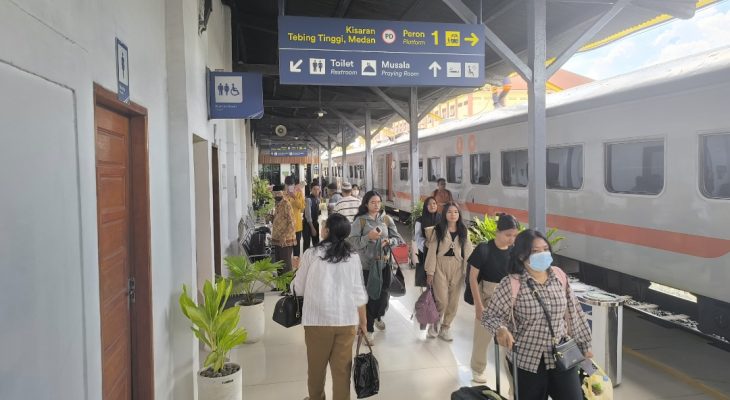 Usia 111 Tahun, Stasiun Kisaran Kian Kokoh Jadi Penggerak Ekonomi Asahan