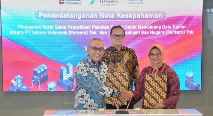 Telkom dan PGN Jalin Kolaborasi Energi Hijau untuk Pengembangan Green Data Center