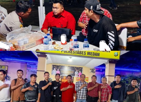 Pisah Sambut Kapolsek Medan Tuntungan, Forwatun Tegaskan Dukungan untuk Kapolsek Baru