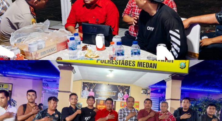Pisah Sambut Kapolsek Medan Tuntungan, Forwatun Tegaskan Dukungan untuk Kapolsek Baru