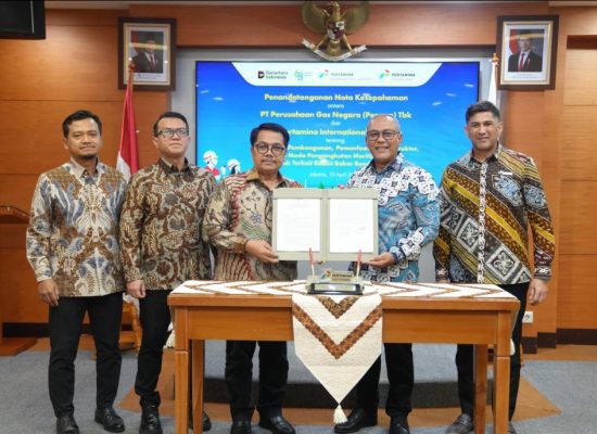 Pertamina Perkuat Transisi Energi, PIS dan PGN Teken MoU Pengembangan Infrastruktur Rendah Karbon