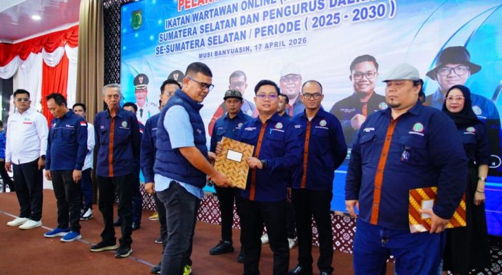 IWO Resmi Lantik Pengurus Wilayah dan Daerah se-Sumsel, Perkuat Peran Pers sebagai Kontrol Sosial