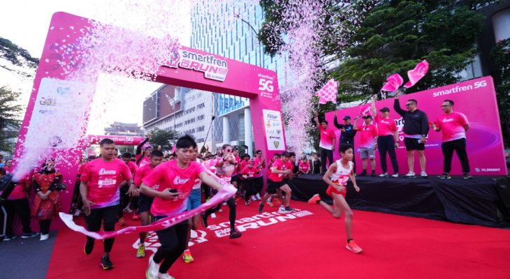 SMARTFREN Fun Run 5G Medan 2026 Meriah, XLSMART Dorong Gaya Hidup Sehat dan Pengalaman Digital