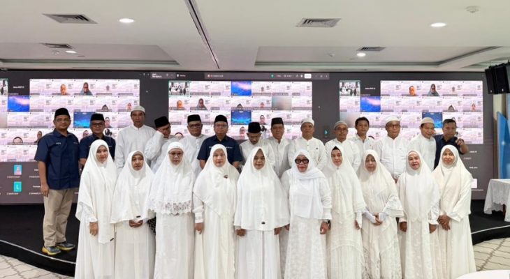 Pelindo Regional 1 Lepas Calon Jemaah Haji 2026, Perkuat Nilai Spiritual Karyawan