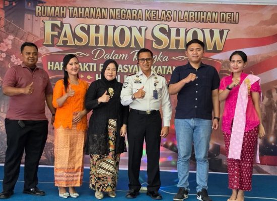 Rutan Labuhan Deli Gelar Fashion Show Hari Kartini, Perkuat Peran Perempuan di Lingkungan Pemasyarakatan