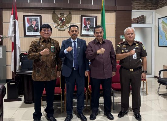 PLT Wakil Jaksa Agung RI Kunjungi Pengadilan Tinggi Medan, Perkuat Sinergi Antar Lembaga Peradilan