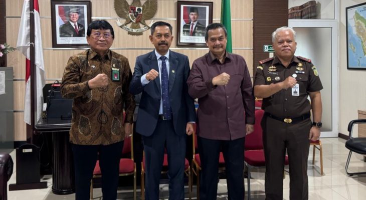 PLT Wakil Jaksa Agung RI Kunjungi Pengadilan Tinggi Medan, Perkuat Sinergi Antar Lembaga Peradilan