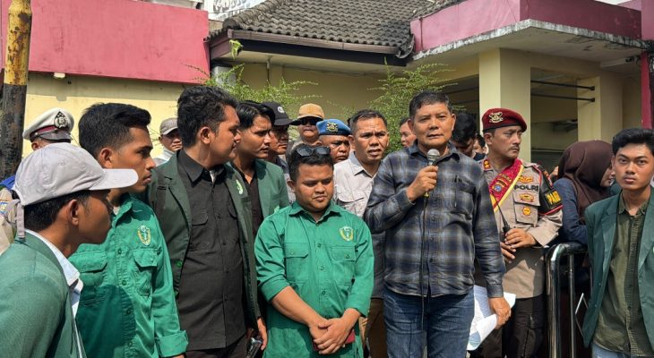 Aksi IPA Sumut di Polda, Desak Usut Dugaan Penutupan Sungai di Batu Bara
