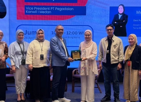 Pegadaian Gelar Kuliah Umum dan Literasi Keuangan di Universitas Satya Terra Bhineka