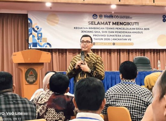 Disdik Sumut–BPSDM Gelar Bimtek BOSP, Perkuat Profesionalisme ASN dan Tata Kelola Pendidikan