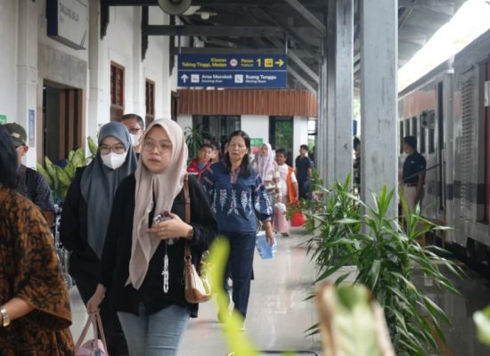 Stasiun Tanjungbalai Bertransformasi, Jumlah Penumpang Tumbuh 7 Persen di Awal 2026
