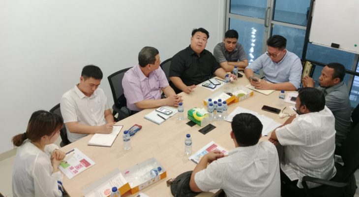 Investor Tiongkok dan Koperasi Pers Jajaki Kerja Sama Mesin Pengering Gabah di Sumut