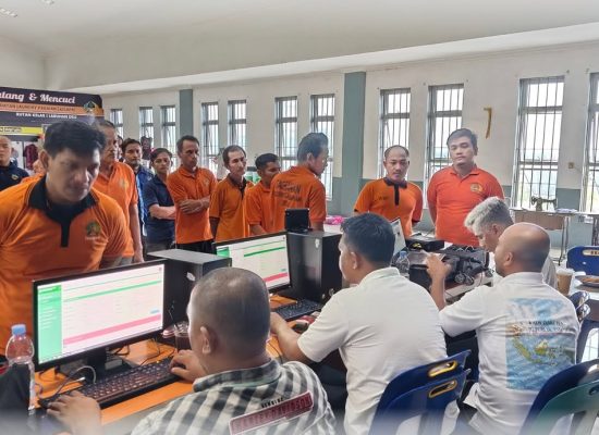 Rutan Labuhan Deli Gelar Perekaman e-KTP bagi Warga Binaan, Dukung Pemenuhan Hak Identitas