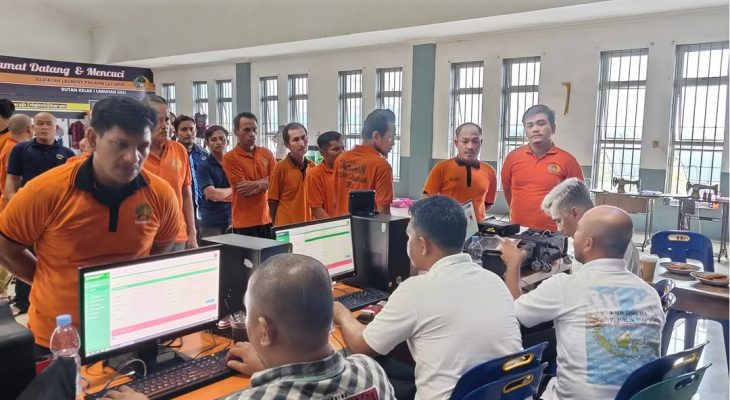 Rutan Labuhan Deli Gelar Perekaman e-KTP bagi Warga Binaan, Dukung Pemenuhan Hak Identitas
