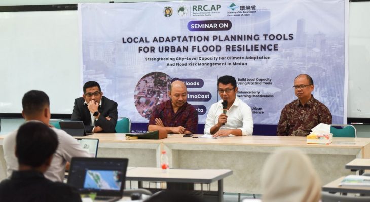 USU Gelar Workshop Perencanaan Adaptasi Lokal untuk Perkuat Ketahanan Kota terhadap Banjir