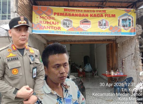 AKTA Desak Wali Kota Medan Copot Kasatpol PP, Soroti Dugaan Pembiaran Bangunan Tanpa PBG