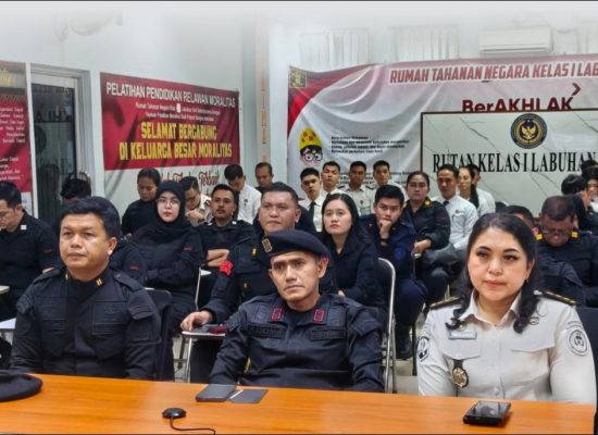 Karutan Labuhan Deli Tegaskan Integritas dan Profesionalisme Jajaran Pemasyarakatan