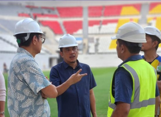 Persiapan Piala AFF U-19 Dikebut, Arya Sinulingga Tinjau Stadion hingga TC Atlet di Medan