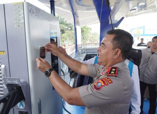 PLN dan Polda Sumut Resmikan SPKLU Ultra Fast Charging Pertama di Lingkungan Polda se-Indonesia