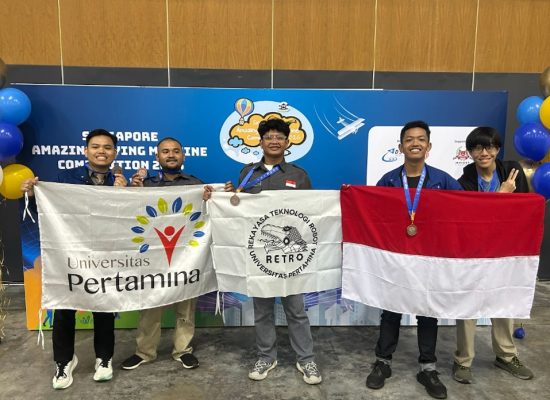 Mahasiswa Universitas Pertamina Ciptakan Drone Otonom “SkyFast”, Raih Prestasi Internasional di Singapura