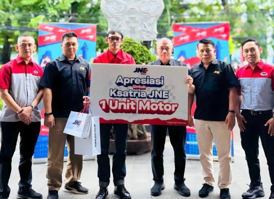 JNE Beri Motor Baru untuk Kurir Korban Begal di Bandung, Tegaskan Keselamatan Karyawan Prioritas Utama