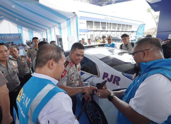 Kapolda Sumut Apresiasi Kemudahan PLN Mobile Saat Coba SPKLU PLN Presisi di Ditlantas Polda Sumut