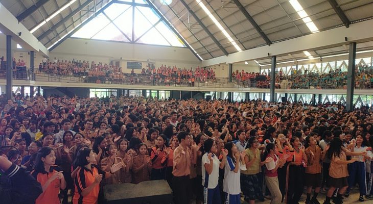 Ribuan Pemuda dan Pelajar Padati KKR Akbar “Surga Terbuka” di Pematangsiantar