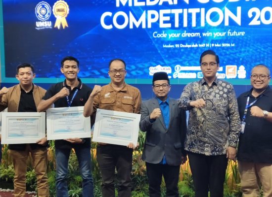 Pelindo Regional 1 Raih Penghargaan dari Wali Kota Medan atas Dukungan di Medan Coding Competition 2026