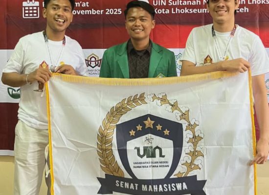 Ketua SEMA UIN Sumut Apresiasi Dukungan Erni Ariyanti Sitorus dan Trinovi Khairani untuk Generasi Muda