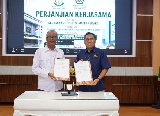 Kejati Sumut dan DJKN Sumut Teken Kerja Sama Percepatan Pemulihan Aset Negara