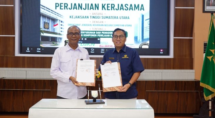 Kejati Sumut dan DJKN Sumut Teken Kerja Sama Percepatan Pemulihan Aset Negara