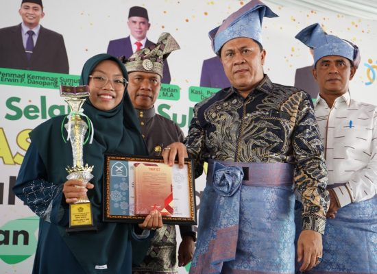 Kakanwil Kemenag Sumut Hadiri Tasyakuran dan Pelepasan Siswa MAPN 4 Medan