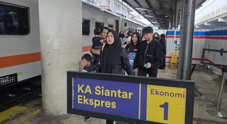 Penumpang KA Siantar Ekspres Melonjak saat Libur Panjang, Okupansi Tembus 127 Persen