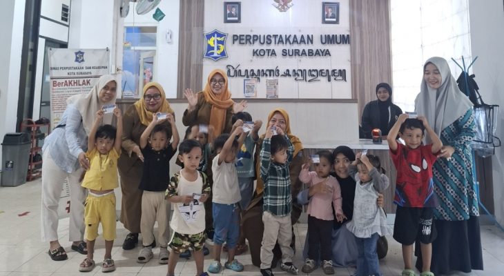 Perpustakaan Kota Surabaya Tetap Ramai di Era Digital, Jadi Ruang Favorit Warga Cari Ilmu dan Inspirasi