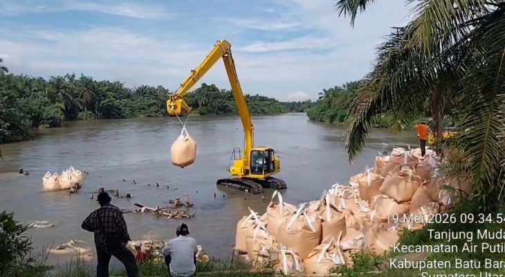 BBWS Sumatera II Medan Tambah Debit Air untuk D.I Perkotaan 3.300 Hektare di Batu Bara