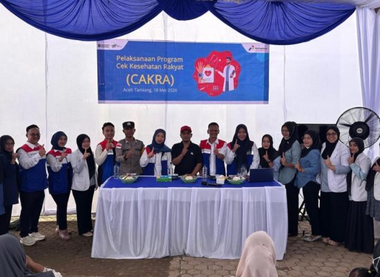 PGN Gelar Pemeriksaan Kesehatan Gratis di Langsa dan Aceh Tamiang, Ratusan Warga Antusias Ikut Program CAKRA