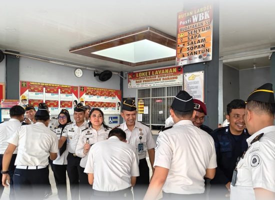 Rutan Kelas I Labuhan Deli Gelar Pisah Sambut Pegawai, Perkuat Kekompakan dan Integritas