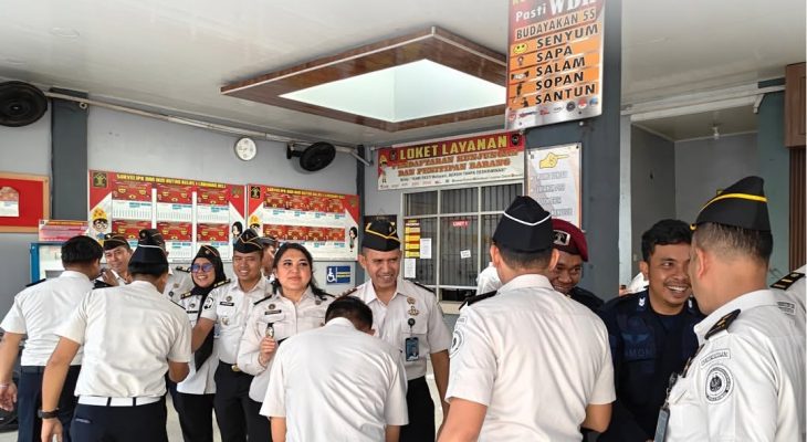 Rutan Kelas I Labuhan Deli Gelar Pisah Sambut Pegawai, Perkuat Kekompakan dan Integritas