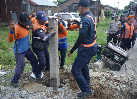 KAI Divre I Sumut Tutup Perlintasan Liar di Deli Serdang Demi Keselamatan Perjalanan Kereta Api
