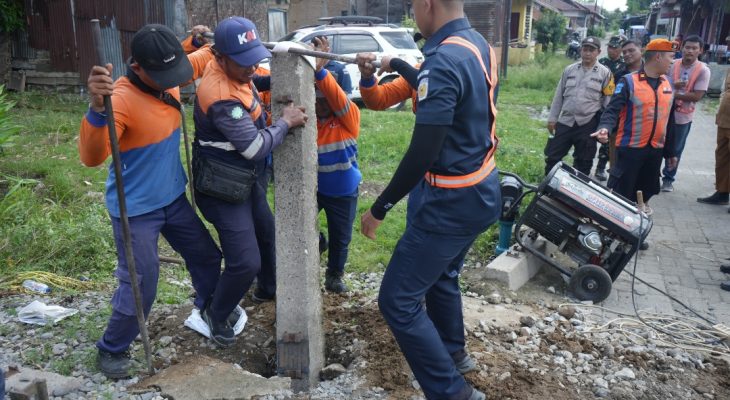 KAI Divre I Sumut Tutup Perlintasan Liar di Deli Serdang Demi Keselamatan Perjalanan Kereta Api